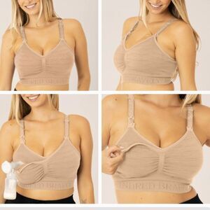 Kindred Bravely Nursing Bra in Tan